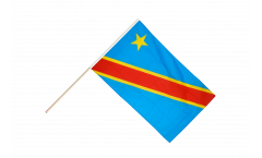 Democratic Republic of the Congo Hand Waving Flag