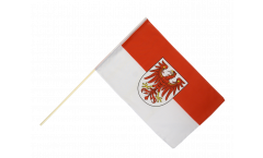 Germany Brandenburg Hand Waving Flag