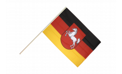 Germany Lower Saxony Hand Waving Flag
