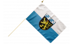 Germany Upper Bavaria Hand Waving Flag