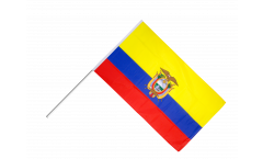 Ecuador Hand Waving Flag