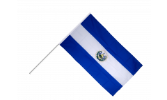 El Salvador Hand Waving Flag