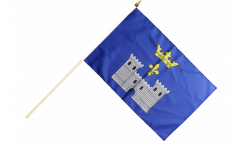 France Angoulême Hand Waving Flag