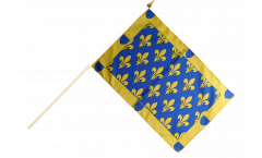 France Ardèche Hand Waving Flag