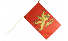 France Aveyron Hand Waving Flag