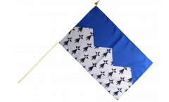 France Côtes-d'Armor Hand Waving Flag