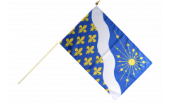 France Essonne Hand Waving Flag