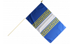 France Haute-Marne Hand Waving Flag
