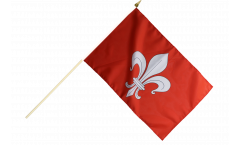 France Lille Hand Waving Flag