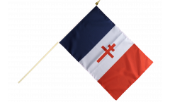 France libre 1940-43 - Croix de Lorraine Hand Waving Flag