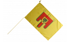 France Puy-de-Dôme Hand Waving Flag
