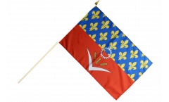 France Seine-Saint-Denis Hand Waving Flag