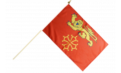 France Tarn-et-Garonne Hand Waving Flag