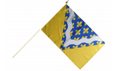 France Val-de-Marne Hand Waving Flag