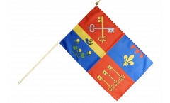 France Vaucluse Hand Waving Flag