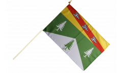 France Vosges Hand Waving Flag