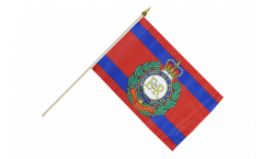 Great Britain British Army Royal Engineers Hand Waving Flag