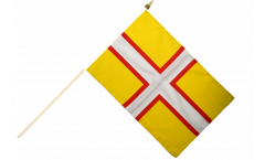 Great Britain Dorset Hand Waving Flag