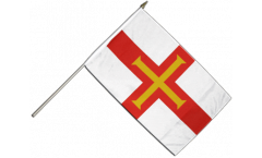 Great Britain Guernsey Hand Waving Flag