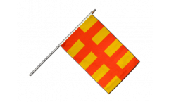 Great Britain Northumberland Hand Waving Flag