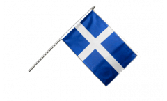 Great Britain Shetland Hand Waving Flag