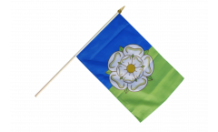 Great Britain Yorkshire East Riding Hand Waving Flag