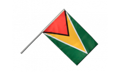 Guyana Hand Waving Flag