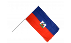 Haiti Hand Waving Flag