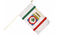 Italy Apulia Hand Waving Flag