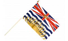 Canada British Columbia Hand Waving Flag