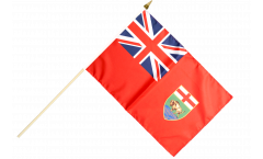 Canada Manitoba Hand Waving Flag