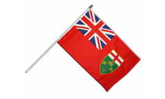 Canada Ontario Hand Waving Flag