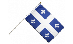 Canada Quebec Hand Waving Flag
