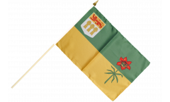 Canada Saskatchewan Hand Waving Flag
