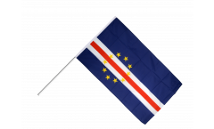 Cape Verde Hand Waving Flag