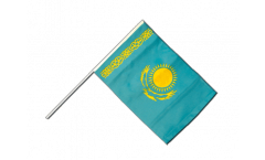 Kazakhstan Hand Waving Flag