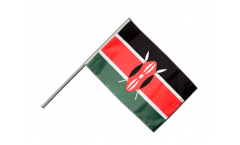 Kenya Hand Waving Flag