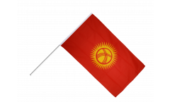 Kyrgyzstan Hand Waving Flag