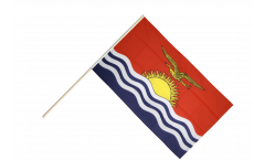 Kiribati Hand Waving Flag