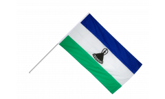 Lesotho Hand Waving Flag