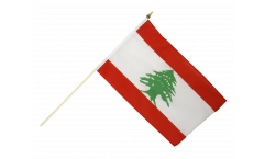 Lebanon Hand Waving Flag