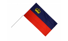 Liechtenstein Hand Waving Flag