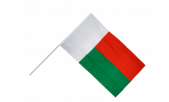 Madagascar Hand Waving Flag