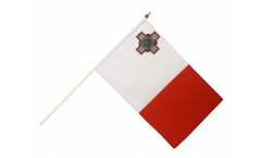 Malta Hand Waving Flag