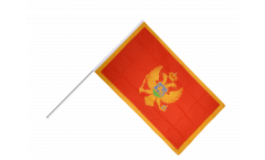 Montenegro Hand Waving Flag