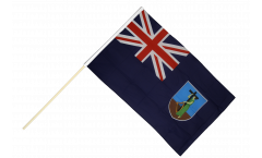 Montserrat Hand Waving Flag