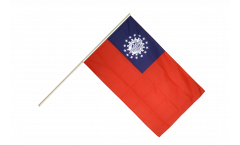 Myanmar 1974-2010 Hand Waving Flag