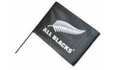 New Zealand ALL BLACKS Hand Waving Flag