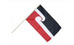 New Zealand Maori Hand Waving Flag