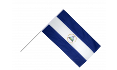 Nicaragua Hand Waving Flag